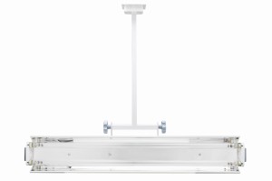 Lampa bakteriobójcza bezpośredniego działania NBV 2x30 S: bez licznika czasu pracy Ultraviol