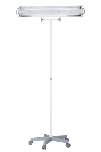 Lampa bakteriobójcza bezpośredniego działania NBV 2x30 PL z licznikiem czasu pracy (bez wyświetlacza)