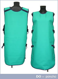 Fartuch dwustronny Typ DO 0,25 Pb (Poncho) do ochrony radiologicznej  LEAD VINYL