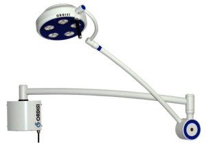 ORDISI L21-25P LED lampa zabiegowa naścienna (60 000 LX)