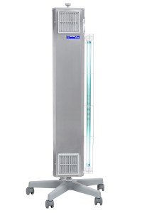 Lampa bakteriobójcza przepływowa dwufunkcyjna NBVE 110/55 PL: z licznikiem czasu pracy Ultraviol