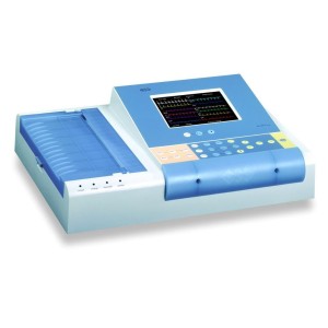 Aparat EKG 12-kanałowy elektrokardiograf BTL-08 LT z kolorowym ekranem dotykowym 5,7" ze stolikiem